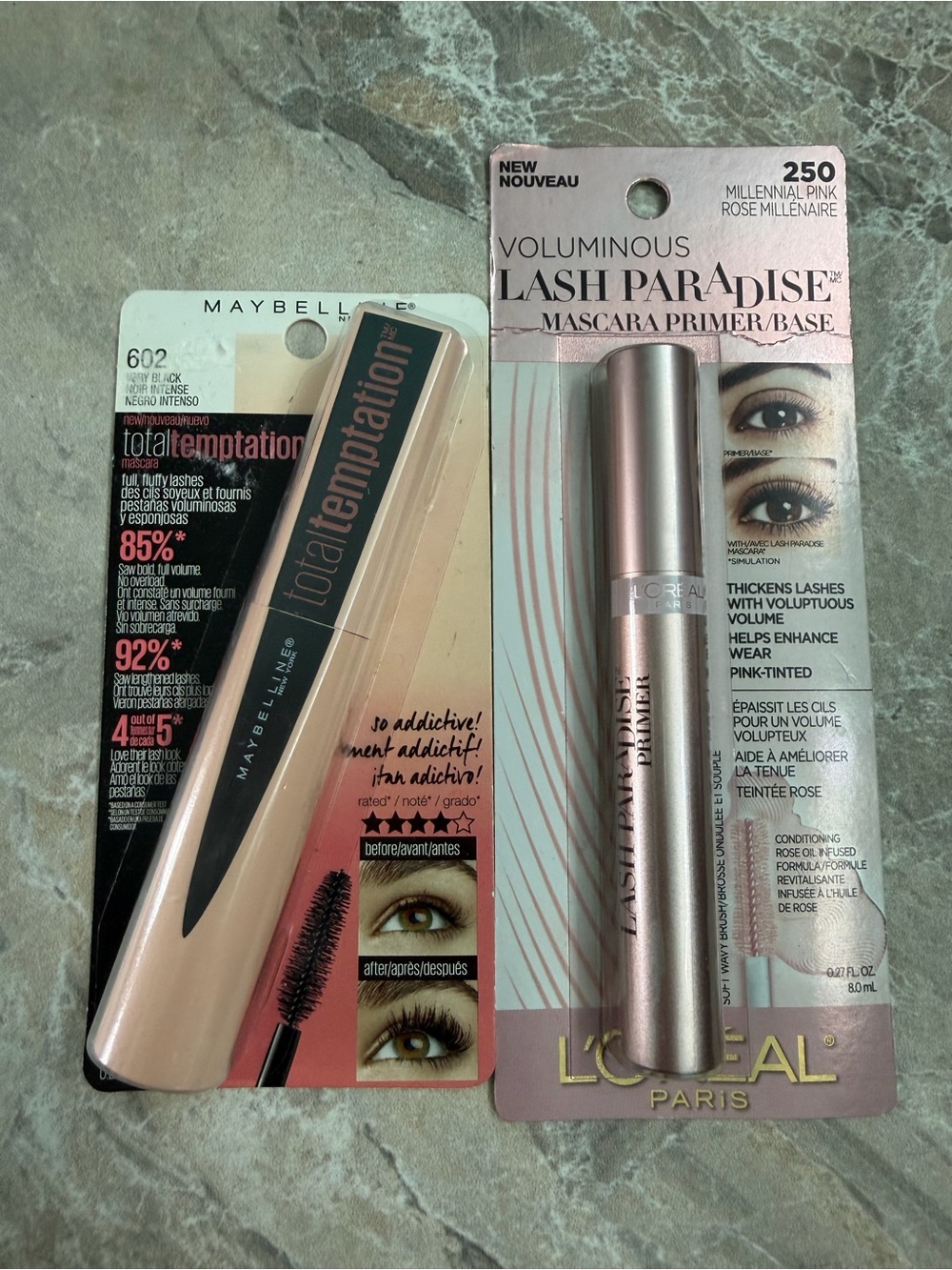 Maybelline Duo - Lash Paradise Primer Base and Total Temptation Mascara